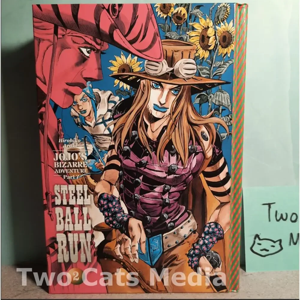 Jojo's Bizarre Adventure Part 7 Steel Ball Run Vol. 1-6 English Manga Bundle